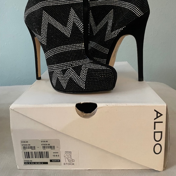 ALDO Rhinestone Booties - Picture 2 of 8